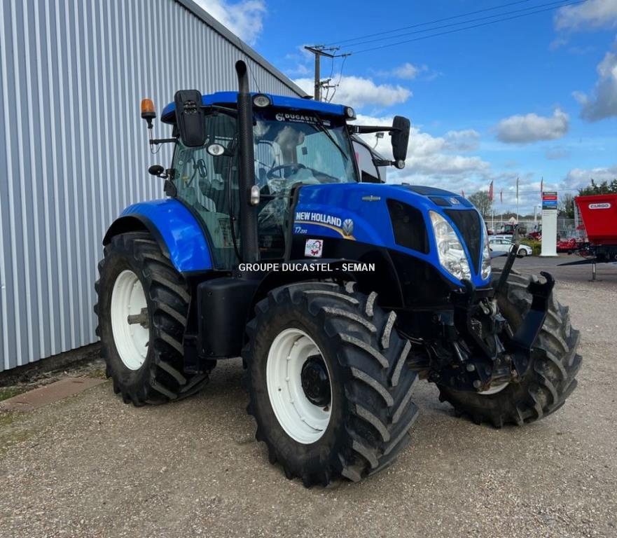 NEW HOLLAND T7 200 D Occasion Tracteur Agricole 155 Ch 2015