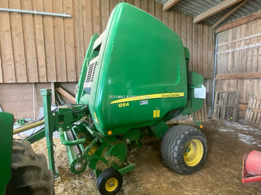 JOHN DEERE 854 ROTOFLOW d'occasion - Presse ronde - 2010