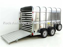 Ifor Williams Viehanhänger TA510 10x6 178x311cm Höhe 183  3,5t (