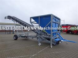 Euro-Jabelmann Förderband, Muldenband 10800 mm mit Dosiereinricht