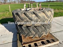 Michelin 13.6R28 Bib XM18 dubbellucht Manitou