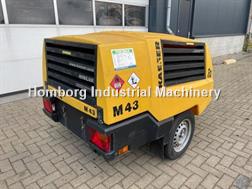 Kaeser M43 Kubota 4,3 m3 / min 7 Bar 30 kW Mobielel Compr