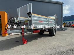 Gruber Stallmiststreuer SM650 Druckluft, hydr. Stauwand