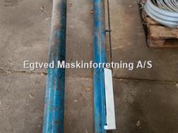 Kongskilde 102 mm. 3 meter med regulering skod