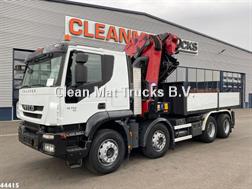 Iveco Trakker AT410T41 8x4 HMF 85 Tonmeter laadkraan + F