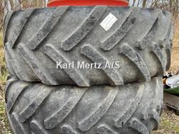 Michelin 650/85R38 Fendt røde inkl. låse