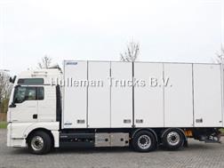 Man TGX 28.580 6X2 RETARDER SIDE OPEN TRAILER EURO 6