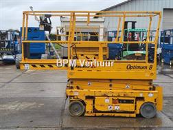 Haulotte Optimum 8 schaarhoogwerker 8m scissorlift