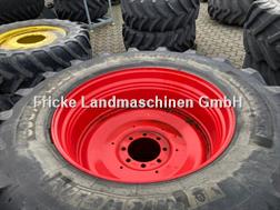 Michelin 2x 600/65 R38 Komplettradsatz