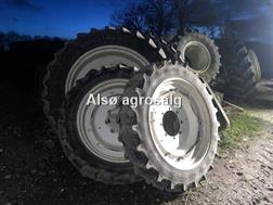 Continental 380/85R46 - 270/95R36 har siddet på CaseIH