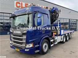 Scania G 450 8x4 Fassi 45 Tonmeter laadkraan + Fly-Jib Ju