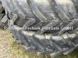 Michelin Zwillingsräder 480/70R34+ 520/