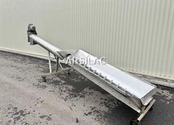 ARSILAC | Vis sans fin en acier inox avec trémie - ∅ 300 m