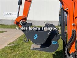 Hitachi Zaxis 10U CW00 met 3 grondbakken NIEUW!
