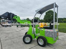 Avant Allcat loader minischovel bak vorken mestriek