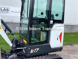 Bobcat E17 minigraver Hydr snelwissel BJ 2022 met slechts