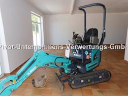 Kobelco SK10SR-2 *Minibagger mit Planierschild, Grabenräum