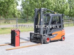 Linde E35 L-01 DUPLEX SIDESHIFT POSITIONERS LOW HOURS