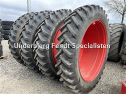 Alliance dobbelthjul 380/90R54 til majs + 540/65R34 med tro