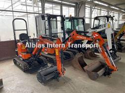 Hitachi 19U graafmachine bouwjaar 2022 met slechts 487 uur