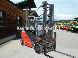 Linde H25D-01 mit Seitenschieber + Zinkenverstellung +