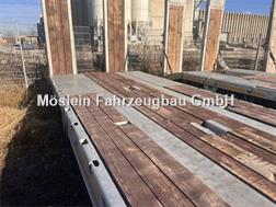 Möslein TA3 Schwebheim 3 Achs Tiefladeranhänger, neuwerti