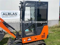 Hitachi ZX19U rupsgraafmachine CW05 hydr snelw met sloopso