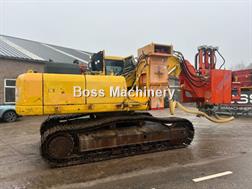 Komatsu PC290NLC-7K + Wimmer Jura Luna 3.100 Drill