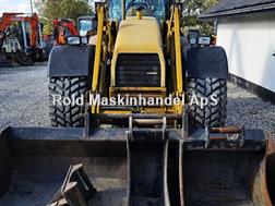 Hydrema 906B / rotortilt med klo / nye dæk / skovlsæt mv.