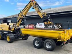Yanmar B95W Engcon rotortilt, vogn mm.