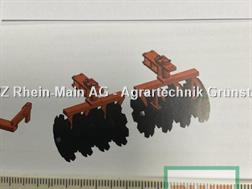 Braun Paar 4-fach Scheibenegge