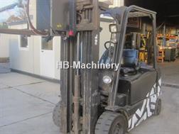 Hyster Heftruck J 2.50 XM, elek, triplomast, side shift.