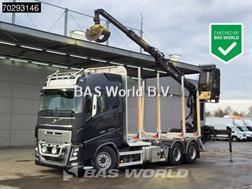 Volvo FH16 750 FH16 6X4 HIAB LOGLIFT F108S 83 Wood crane