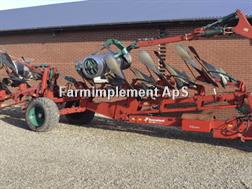 Kverneland 7 furet PW100 med Packomat  Store dybdehjul