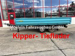 Humbaur HTK 10 50 24 Tandem Kipper- Tieflader