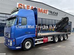 Volvo FH 520 8x4 Euro 5 Hiab 24 Tonmeter laadkraan + Fly