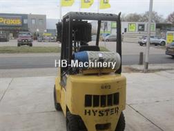 Hyster heftruck H 1.50XL, LPG-gas, triplo, side shift.