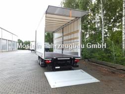 Möslein TPS 11 DL 7,30 neuer Planenanhänger, Ladebordwand