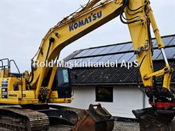 Komatsu HB215LC-2 / Rotortilt med klo / Leica 3D / Skovlsæ