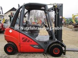 Linde H25D-02 Triplex-Freihub 4,7m + Seitenschieber