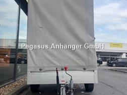 Humbaur HA 75/12 Einachser Kastenanhänger 1,2t Plane und S