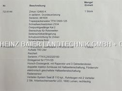 Lemken Zirkon 12/600