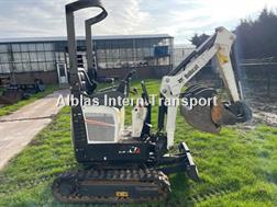 Bobcat E10 minigraver 2022 met 205 uur! CW05