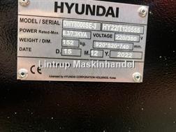 Hyundai heavy industries DHY8500SE-T Diesel generator