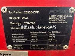 Thaler 2838S DPF På vej ind.