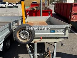 Unsinn 1800kg tiptrailer m kran