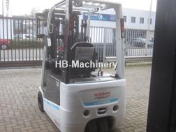Nissan Heftruck L16Q, elek., triplex, side shift, vorkver