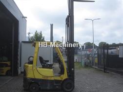 Hyster 3.0 FT, LPG-gas, triplex, side shift, freelift.
