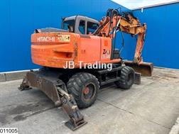 Hitachi ZX 130 W 4x4, 87,5 kW, 13885 h, 2-piece boom