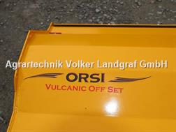 Orsi Vulcanic Off Set 200 Seitenmulcher Sofort Verfügba